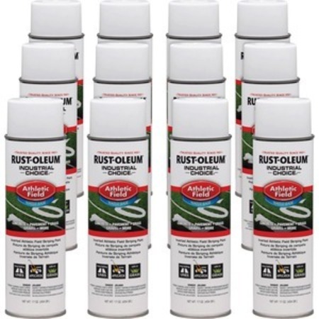INDUSTRIAL CHOICE Paint, Striping, White, 17Oz RST206043CT